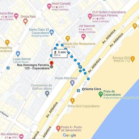 M30 - Flat A 3 Minutos Da Praia De Copacabana 리오데자네이루 외부 사진